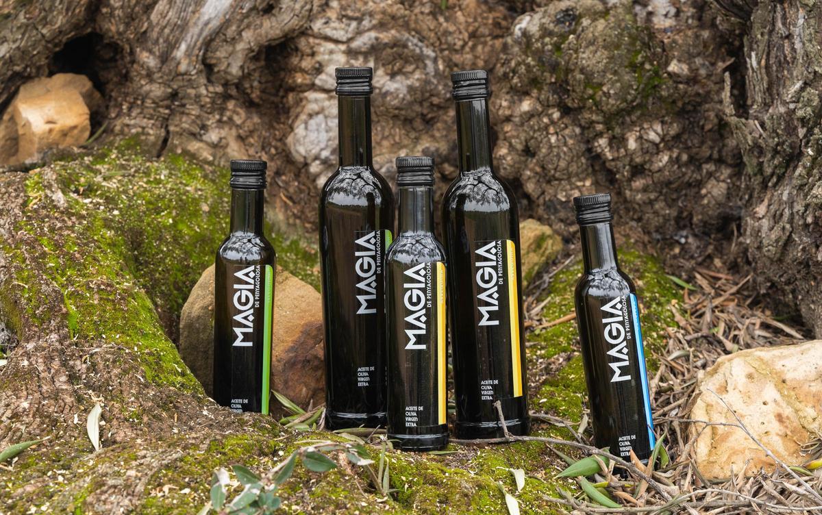 Las botellas de Magia de Penyagolosa, muy cotizada tras los últimos reconocimientos.