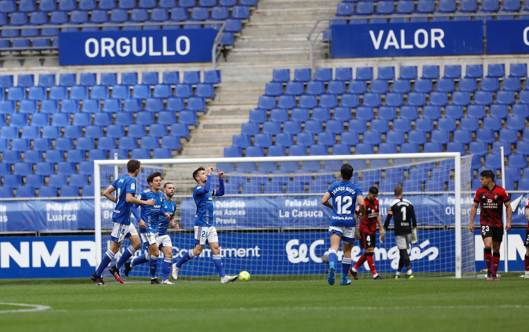 Las mejores imágenes del Real OviedoMirandés La Nueva España