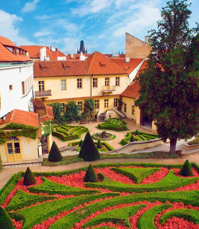 Jardines Vrtbovska Zahrada, Praga