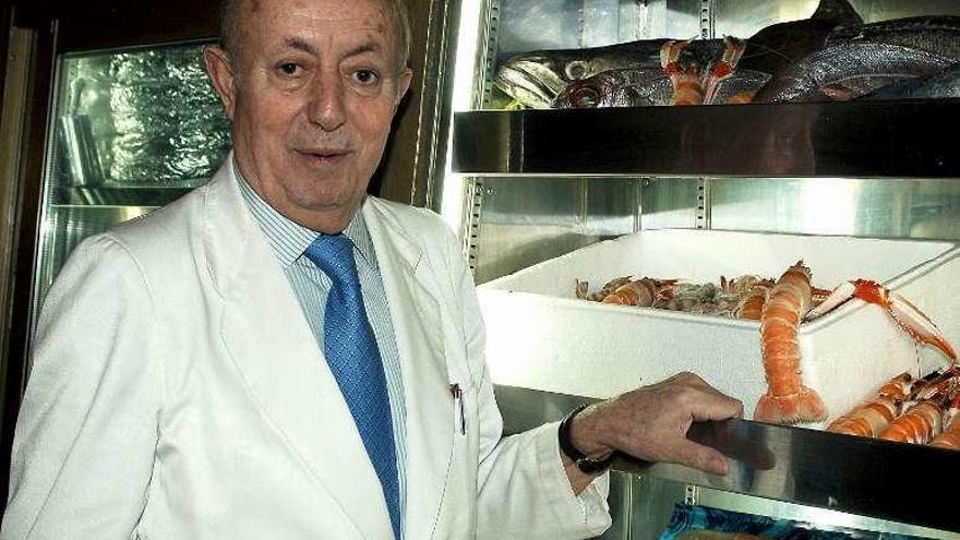El cocinero Lucio Blázquez.