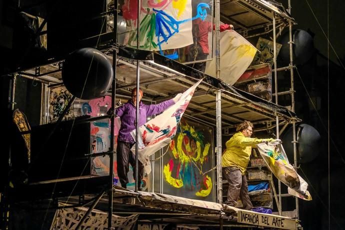 Las Palmas de Gran Canaria. El espectáculo 'La tortue de Gauguin' clausura el Festival Temudas en la Plaza Santa Ana.  | 02/08/2019 | Fotógrafo: José Carlos Guerra