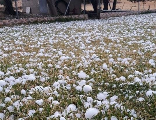 Fuerte granizada en Córdoba