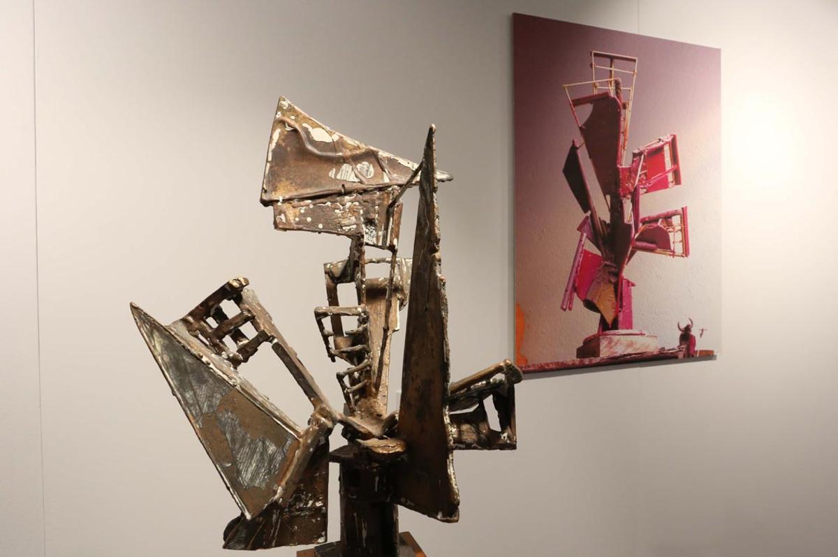 Venancio Blanco mira a Cervantes