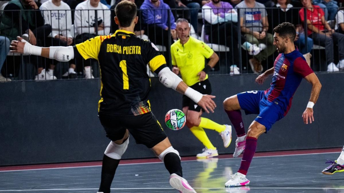 Adolfo, en una acción del partido