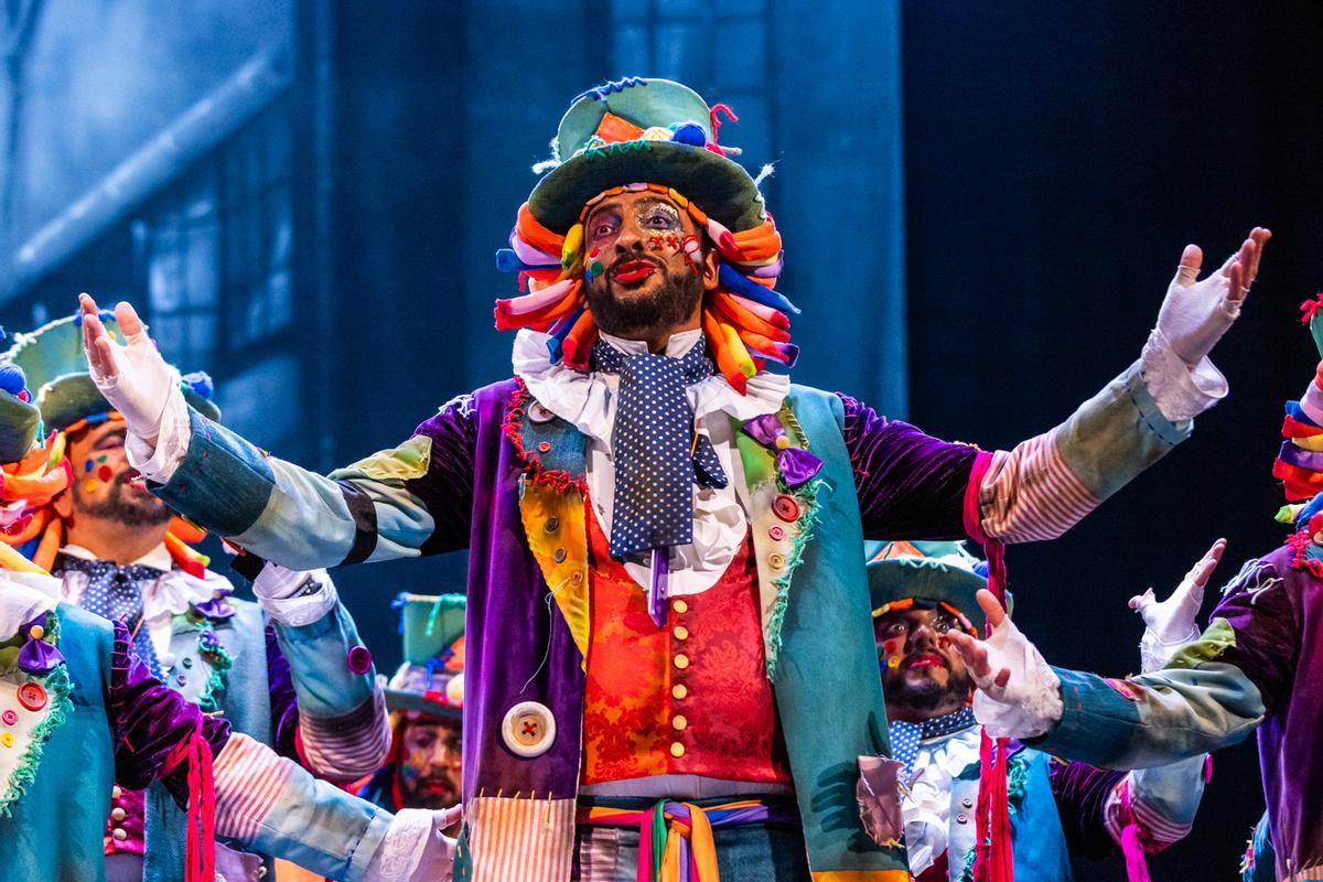 Comparsa Los Trapos. Primera semifinal COAC Málaga 2026