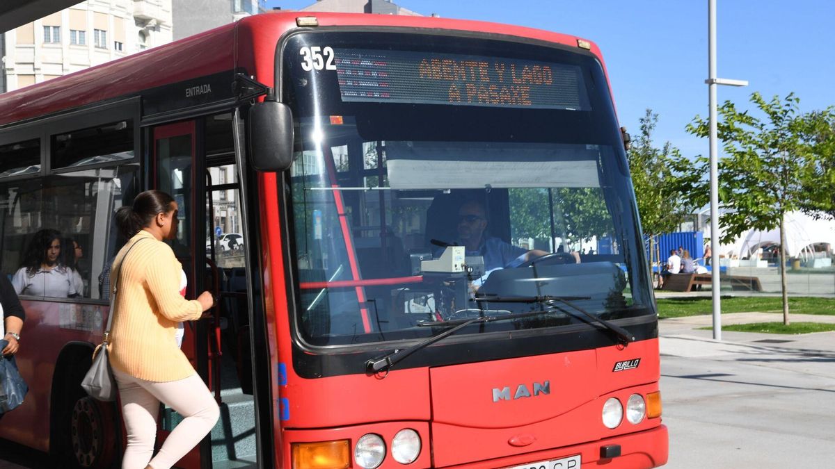 Un autobús de la linea 1A