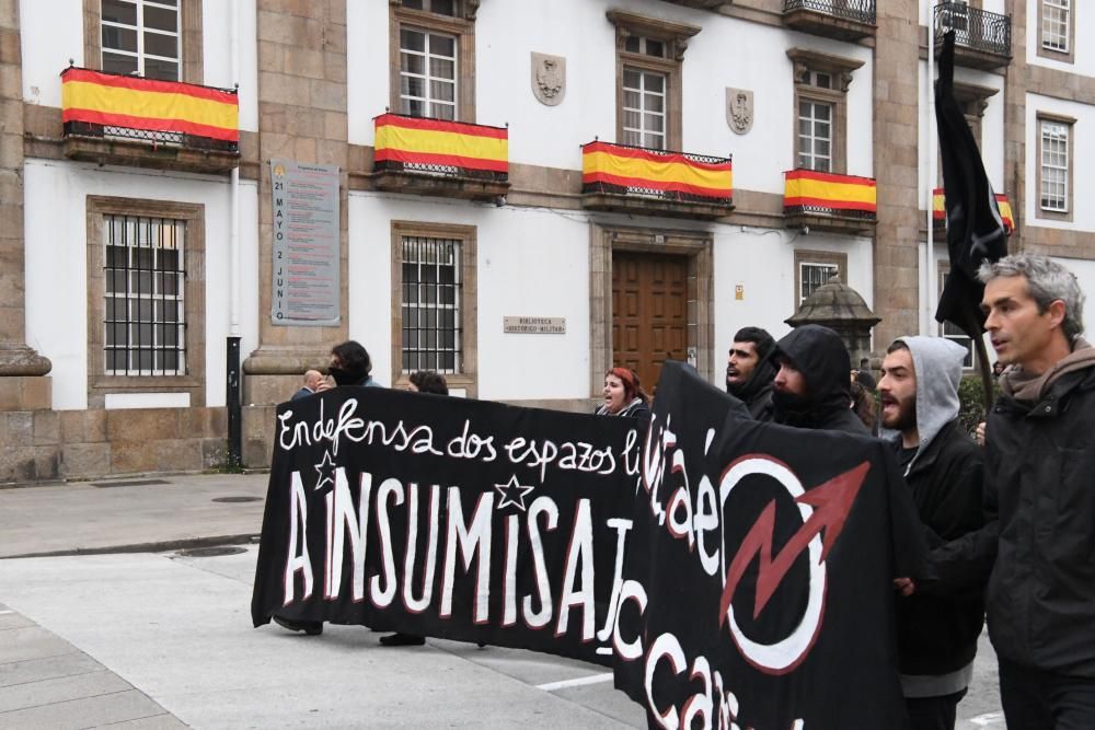 Manifestación de apoyo a la Insumisa