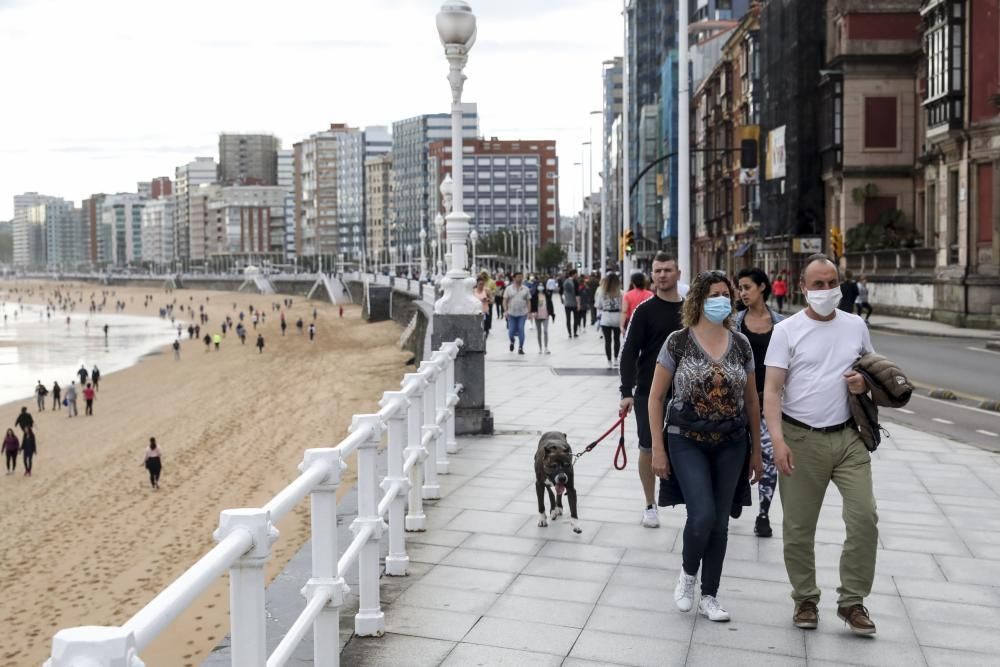 Inicio de la desescalada en Gijón