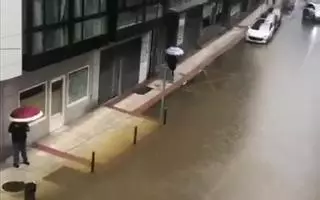 Sada, uno de los municipios más afectados por las inundaciones