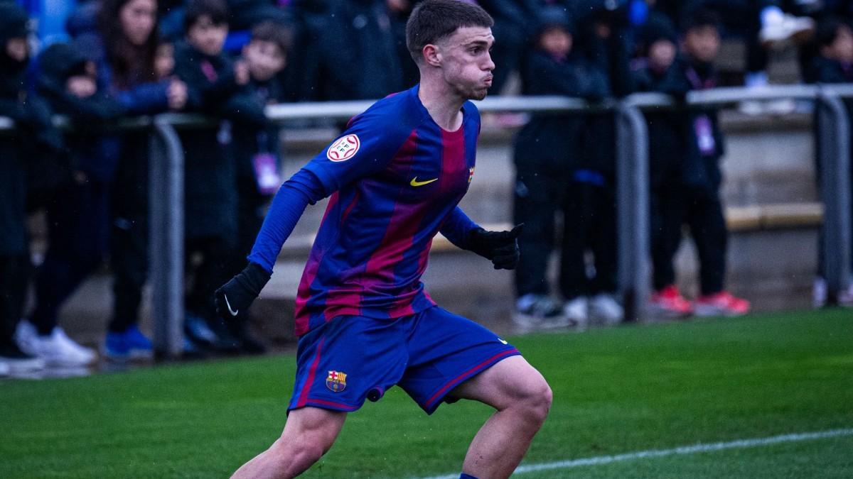 Nil Vicens marcó el 2-0 ante el Girona