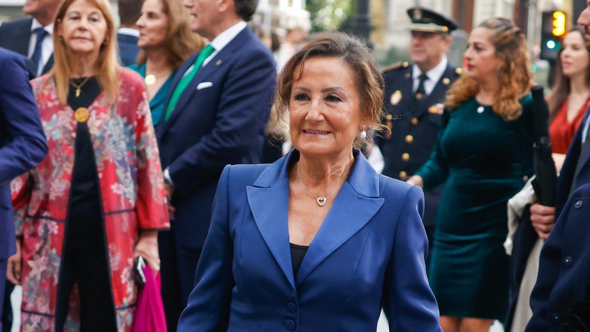 Paloma Rocasolano en la entrega de los Premios Princesa de Asturias 2022