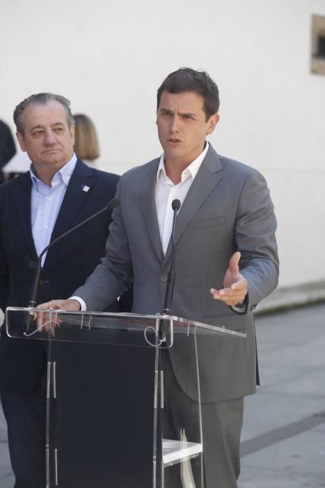 Acto electoral de Albert Rivera en Avilés