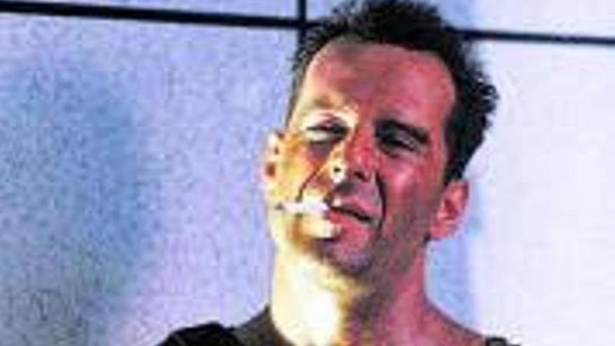 La huella de Bruce Willis