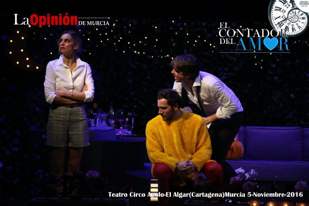 Obra de teatro "El contador del amor" en el Teatro