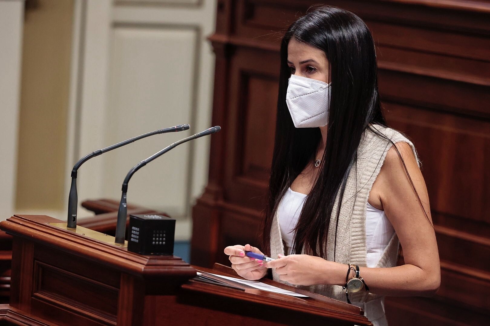 Pleno del Parlamento de Canarias