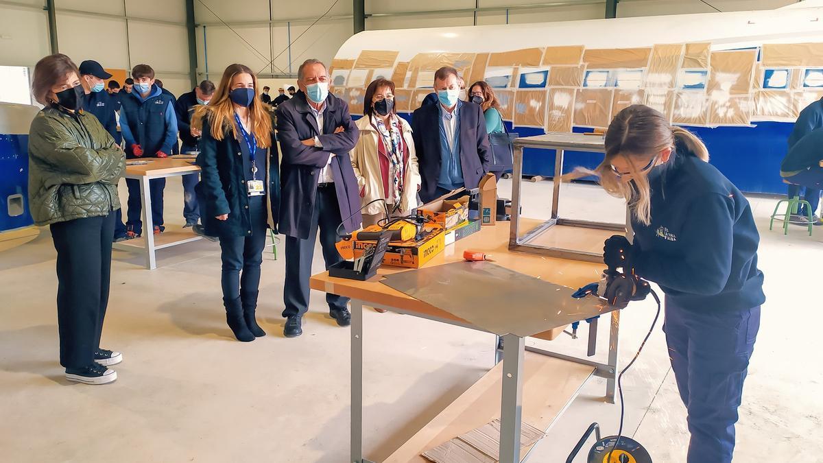 Visita a las instalaciones de FP, el curso pasado.