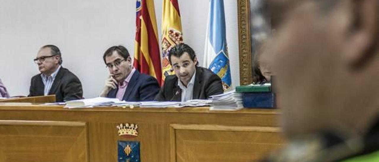 Imagen de los componentes del equipo de gobierno del PP durante el anterior mandato.