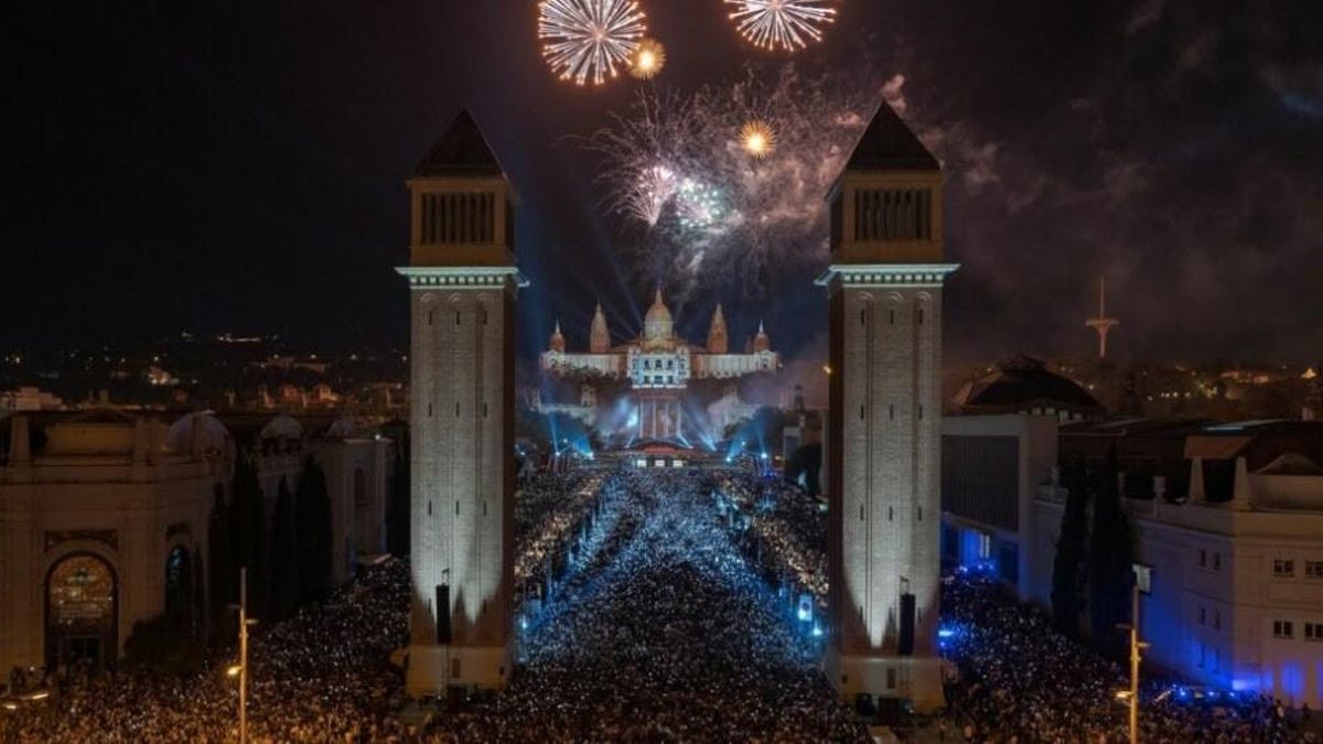 Barcelona activa un dispositivo de movilidad por el Piromusical de la Mercè y el partido del Barça