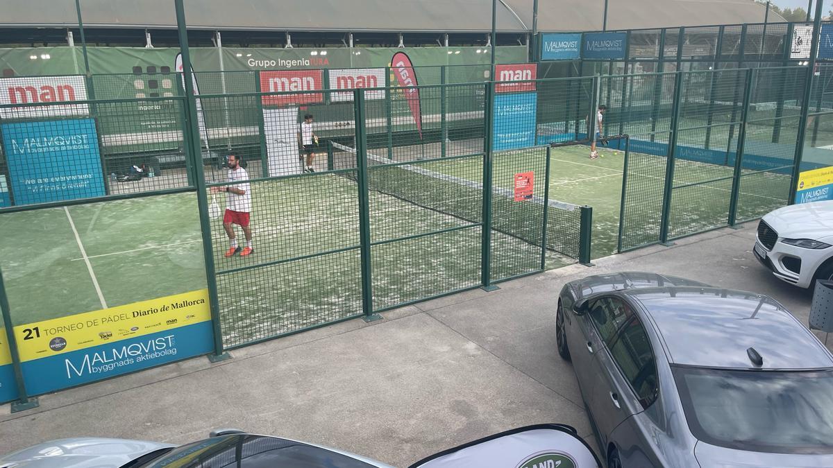 El Torneo Diario de Mallorca-Trofeo Estrella Damm se juega en las pistas del Pins Pádel