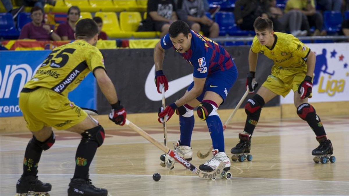 Duelo entre el Noia Freixenet y el Barça