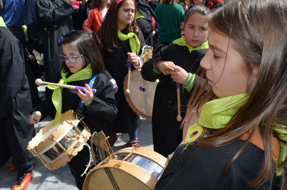 Tamborada infantil 2018 en Mula