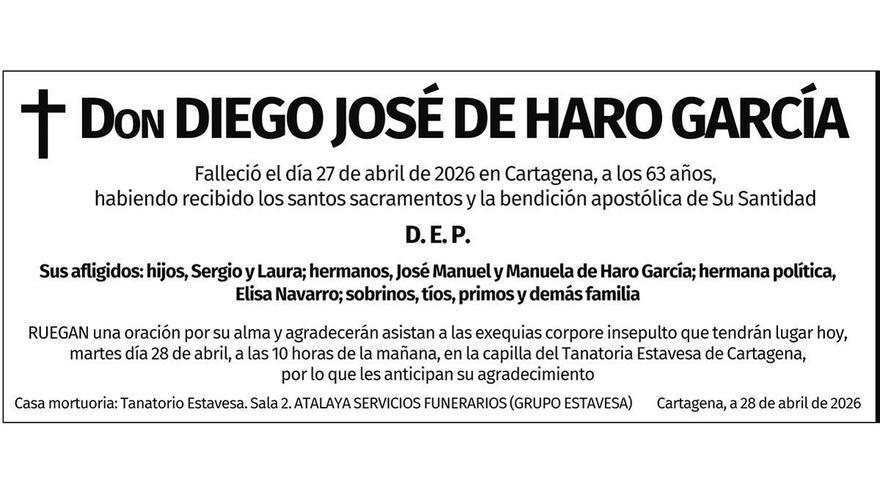 D. Diego José de Haro García