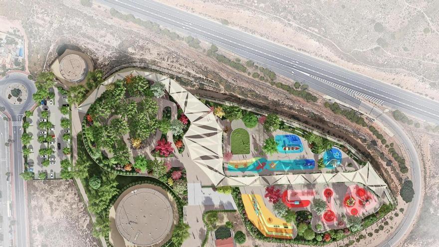 Así será el parque del Alto de la Casilla en el que el Ayuntamiento ha anunciado una inversión de 11 millones de euros
