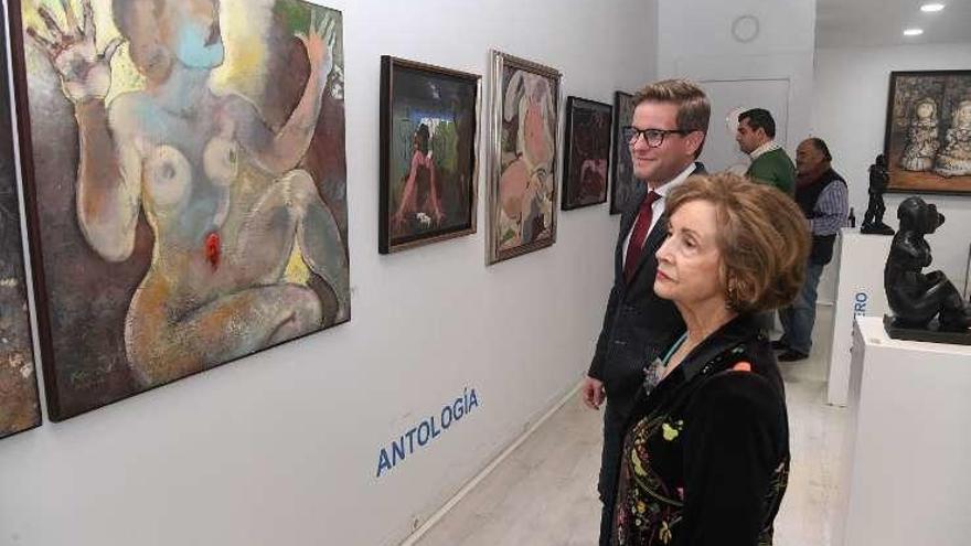 Inauguración de la exposición &#039;Antología&#039;.