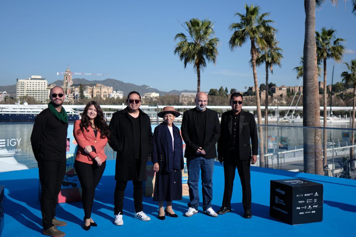 Presentación de la película 'La hija cóndor' en el Festival de Málaga