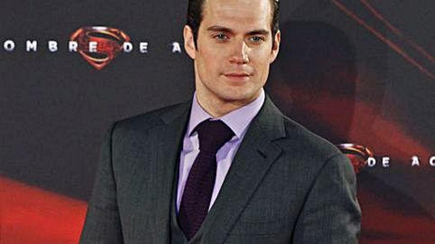 El actor Henry Cavill.