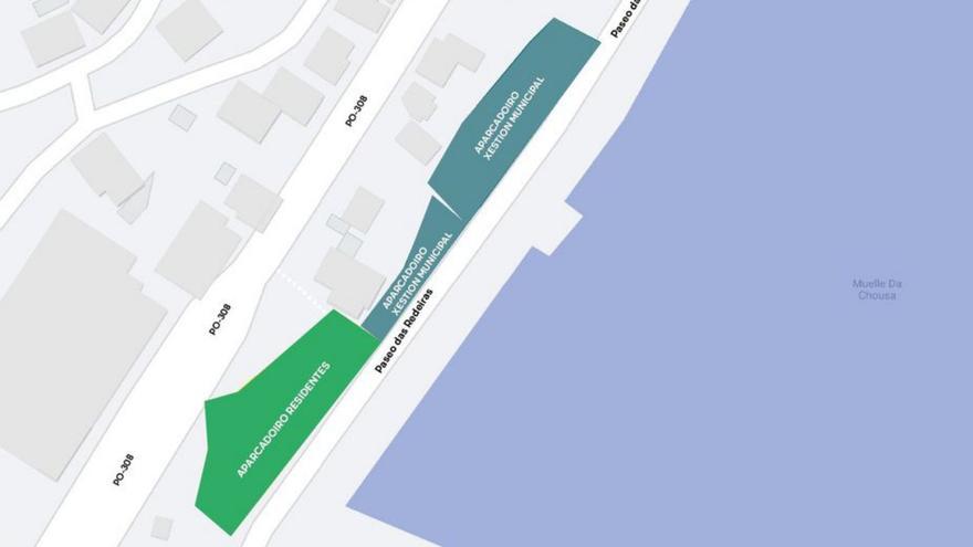 Nuevos aparcamientos para residentes en el casco histórico de Combarro