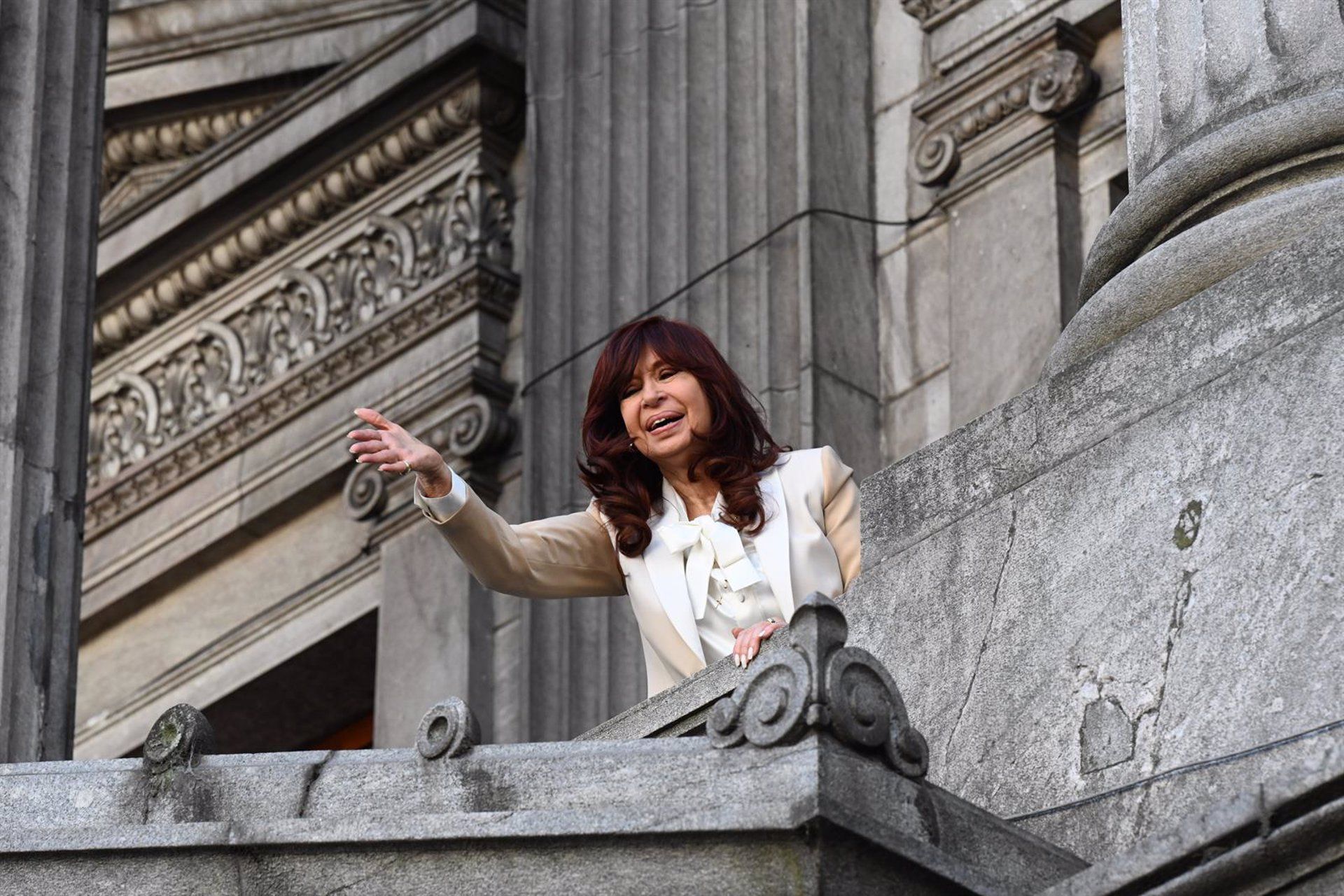 La vicepresidenta argentina, Cristina Fernández de Kirchner.