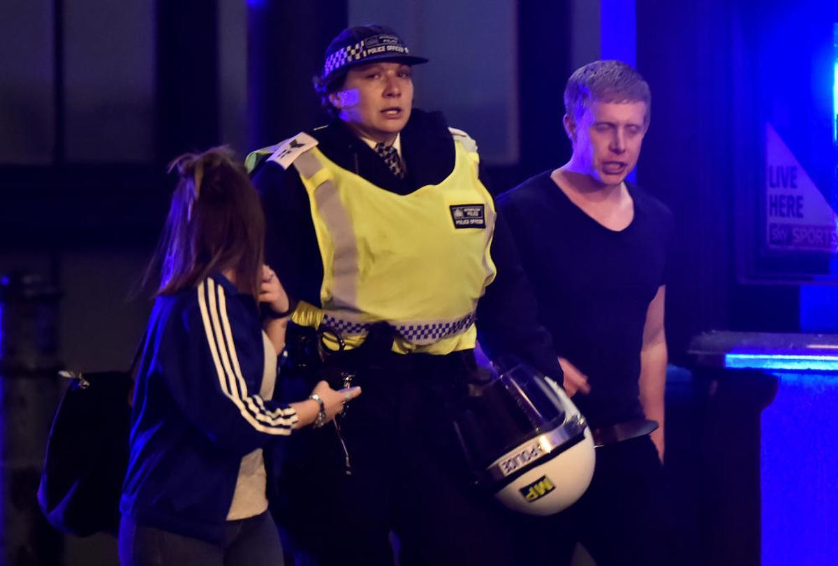 Las imágenes del atropello múltiple en Londres