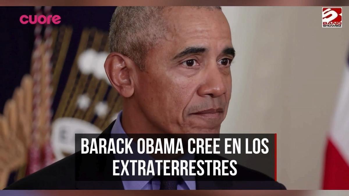 ¿Cres en los alienígenas? Barack Obama tiene esta teoría: "Son reales, pero no los he visto"