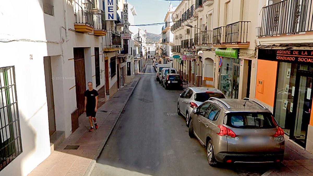 Calle Naranja en Ronda (Málaga)