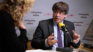 El president Carles Puigdemont nega haver pagat per la seva entrevista amb Jimmy Carter als EUA.