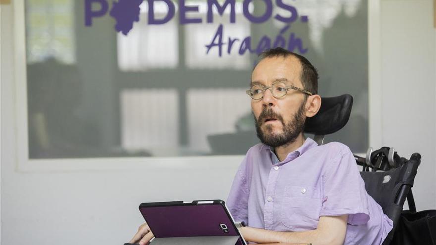 Echenique se estrena como portavoz de Unidas Podemos en el Congreso