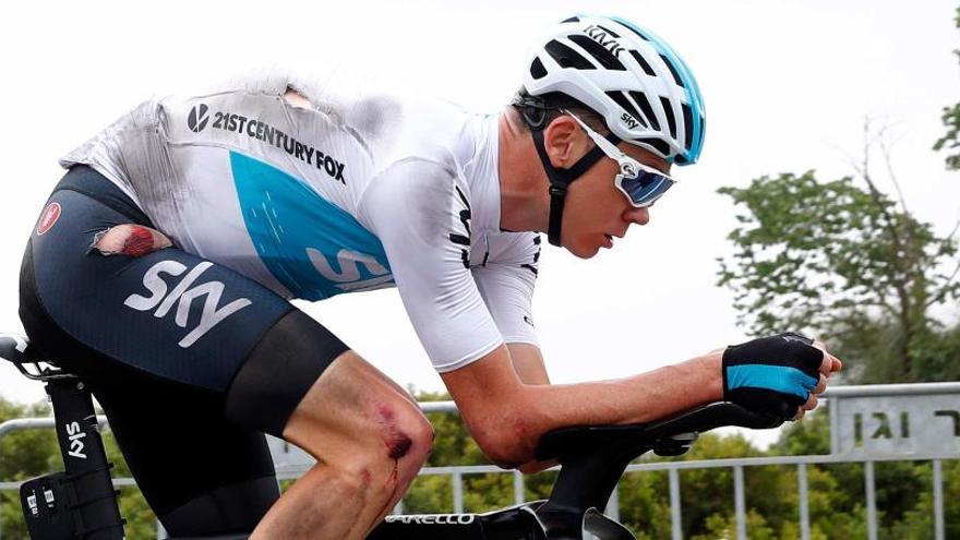 Froome: &quot;El Giro es un largo camino&quot;