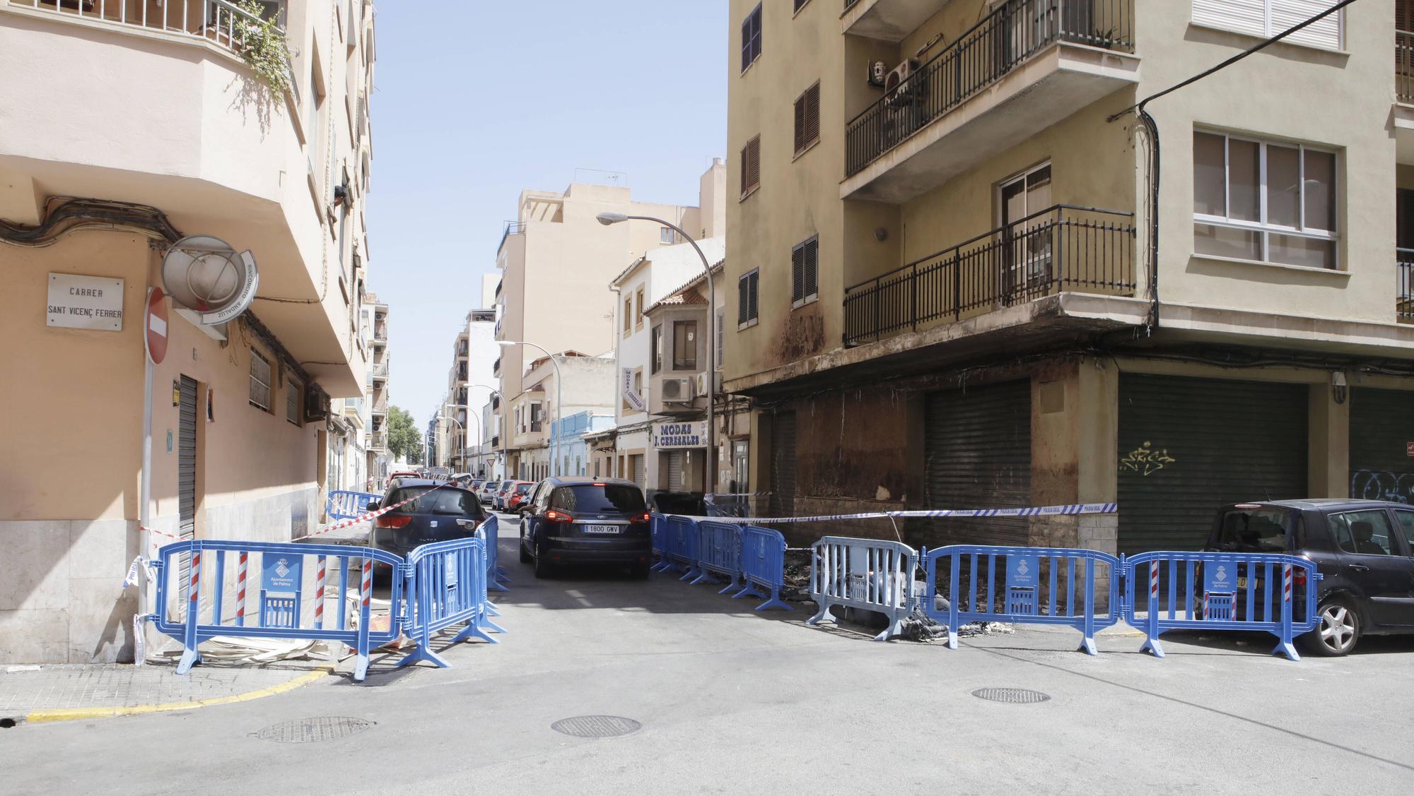 Das sind die Ausmaße des Brandes in Palma, der sich am Dienstagmorgen (15.8.) ereignet hat