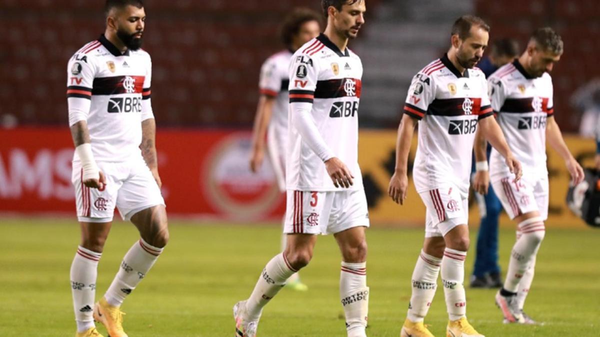 Flamengo viene de perder el invicto en la Copa Libertadores