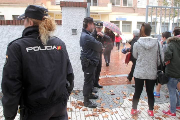 Amenaza de bomba en el IES Isaac Peral de Cartagena