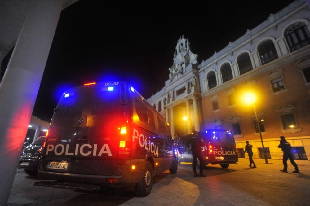 La Policía toma la noche murciana ante la amenaza ultra