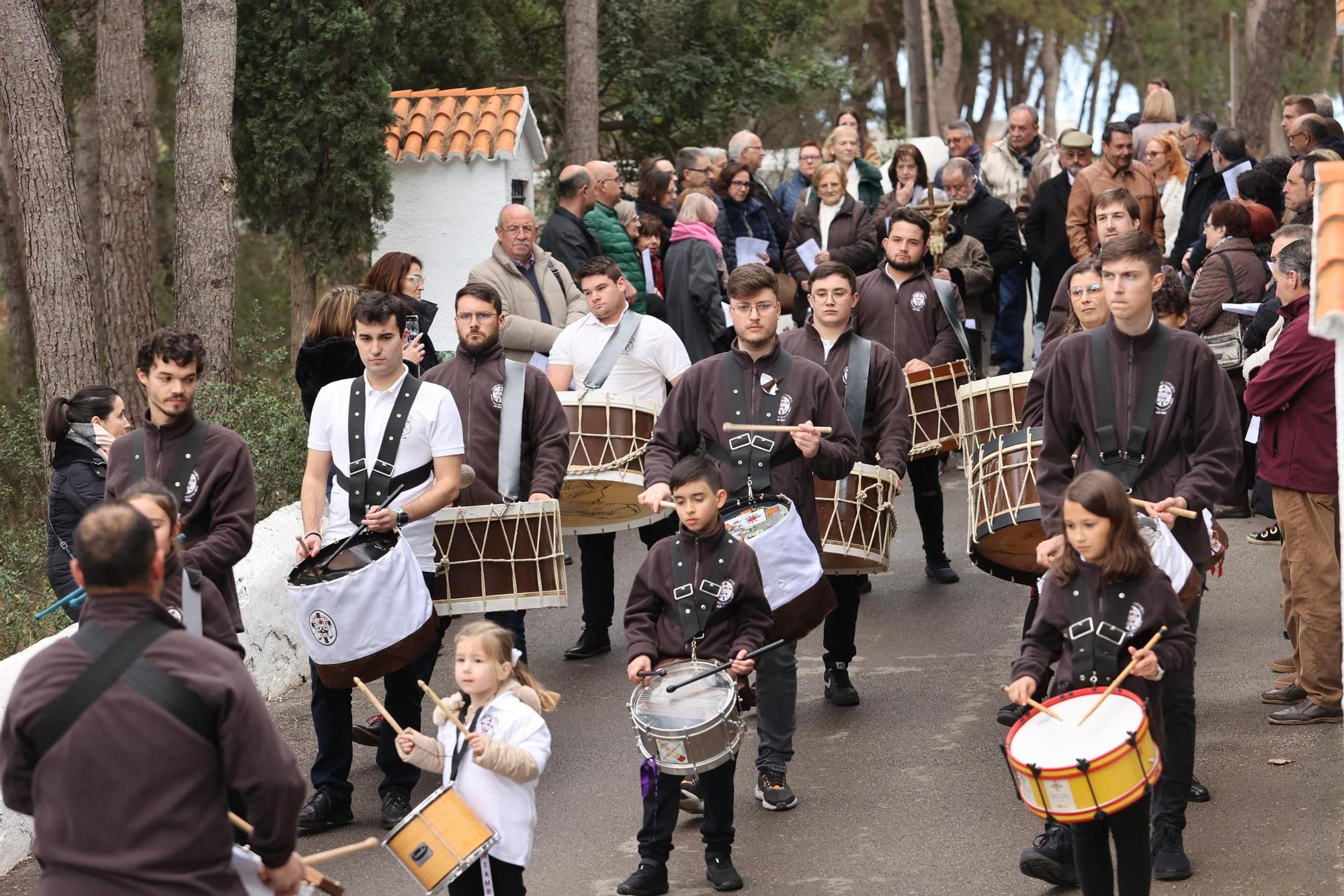 Fotos del vía crucis por el calvario de la ermita del Termet en Vila-real