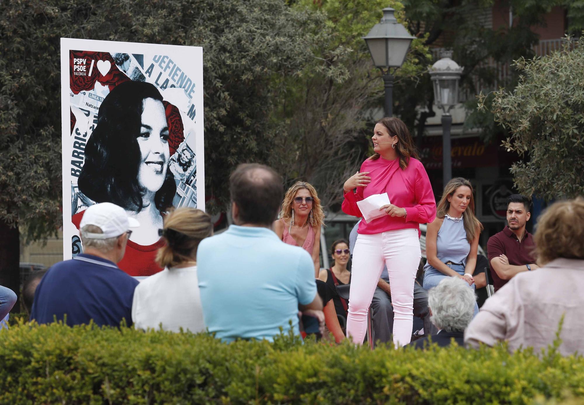 Presentación de la candidatura de Sandra Gómez a las primarias del PSPV