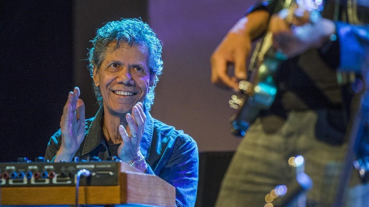 Chick Corea en el Palau de la Música.