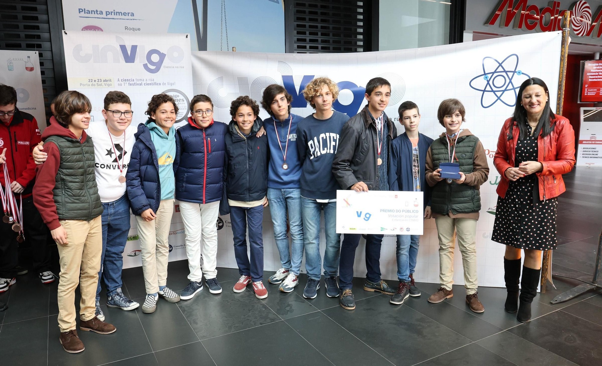 El festival CinVigo clausura su primera edición con éxito de público y aplaude el nivel de los alumnos