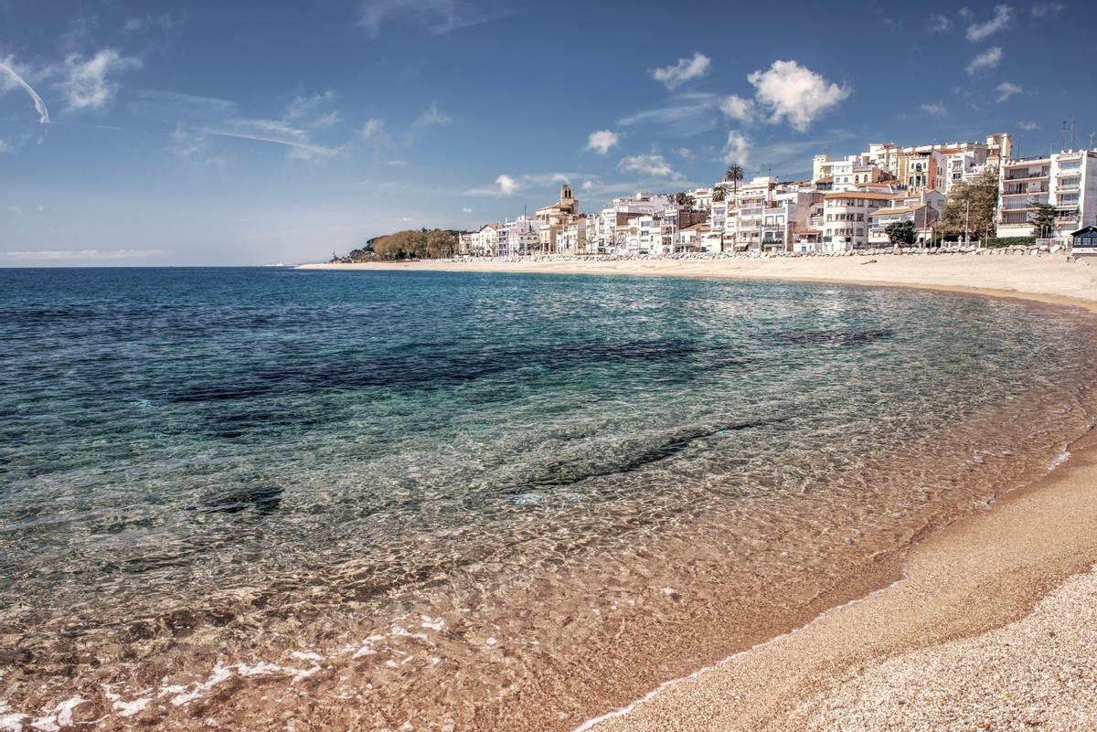 Vista de Sant Pol de Mar.
