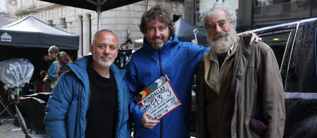 Javier Gutiérrez, Daniel Sánchez y Carlos Blanco.