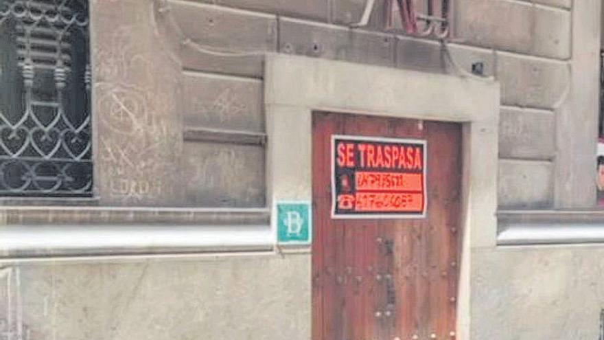 Palmario | Can Àngel de Sant Jaume cuelga el cartel de se traspasa