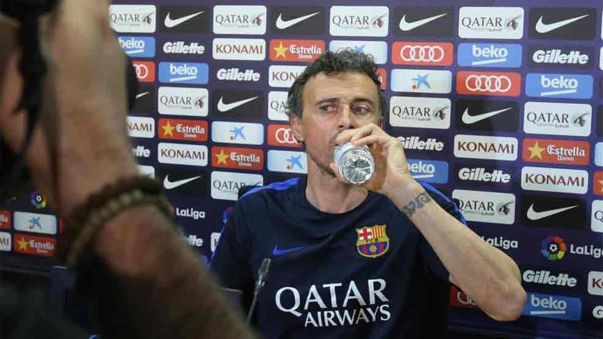 Luis Enrique habló del partido ante la Juventus